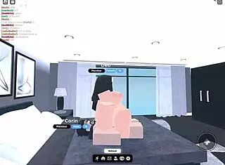 She bent over in the condo for rough doggystyle pounding.