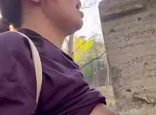 I headed into the forest for some wild Easter fun with BDSM humiliation and intense orgasms outdoors.