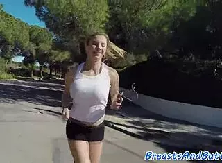 Whoa, this bigtit milf got picked up and fucked hard in missionary style