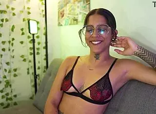 Check out this casting interview with skinny latina val succubus for nag productions