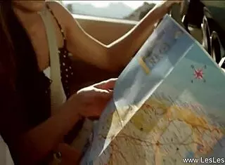 hey, this blonde shemale strips down for a hot lesbian session with pussy fingering and licking 😘👅