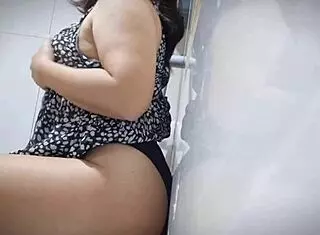 Asian Chubby Babe Indulges in Sensual Solo Play with Her Massive Natural Boobs