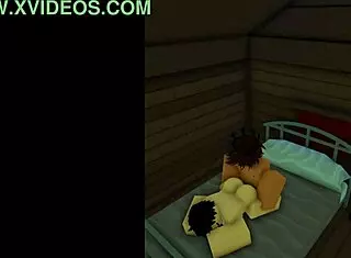 Roblox Girl Takes Massive Cock Pounding Until Daytime