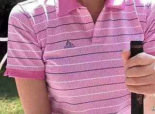 Skinny Japanese Teen 18+ Give Uncensored Risky Public Blowjob To Older Guy At Golf Lesson!