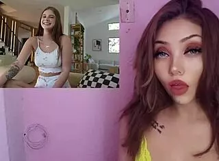 pequeña hermanastra infiel aprende sexo con su hermanastro y termina con creampie