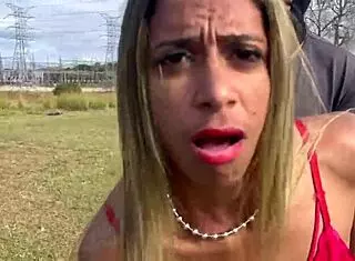 Married Woman Plays Ball Naked In Soccer Field