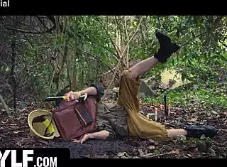 a million years without sex turns into domination with amazon position and cum on her big tits