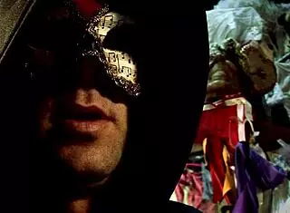 Bound babe gets ass licked and fucked in bdsm double action