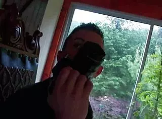 hey, found this sexy brunette in the forest, wanna try outdoor anal with me?