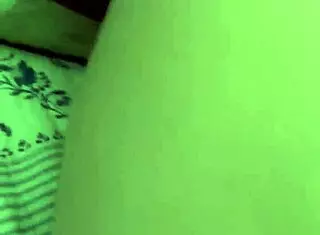 Watch this sexy redhead housewife stuff huge dildo in her tight pussy on bed without cumming too fast