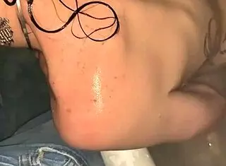 Smoking Blowjob In Shower With Neighbors Skinny Wife Teasing Pussy Spread