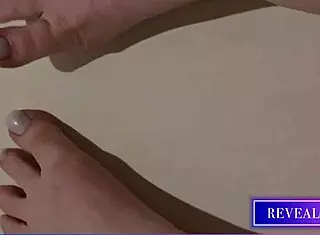 Intense Foot Fetish Fantasy with Sexy Soles and Toe-Sucking in Shower Delight