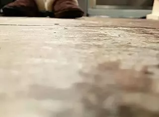 Wife gets caught using the showerhead on her pussy once more.