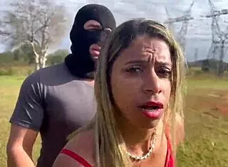 Married Woman Plays Ball Naked In Soccer Field