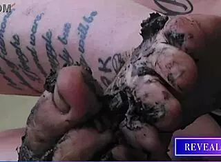 Intense Foot Fetish Fantasy with Sexy Soles and Toe-Sucking in Shower Delight