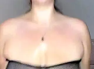 I wanted to sit on your face with my big natural saggy tits and hard nipples