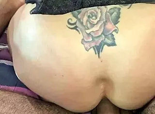 hey, you think this hot blonde mature with big boobs can handle assfucking on the couch?