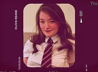 hey, check out this british teen giving a sloppy blowjob and tit wank outdoors