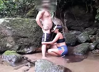 damn, good waterfall spot needs that blowjob and anal action with big ass ebony slut.