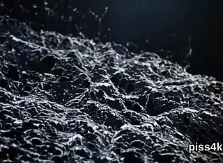 I feel so aroused as sweet lezzie nymphos get soaked in pee and squirt from wet cunts together