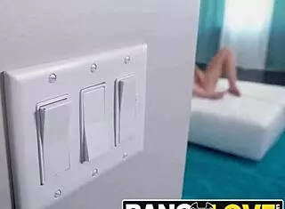 oh man, a monster cock just for this cute stepdaughter?