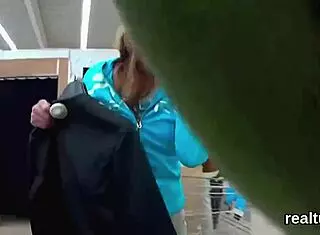 flawless czech teen 18+ was seduced in the mall and pounded in pov. european hardcore blowjob follows striptease.