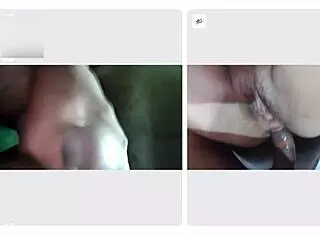 Overwhelmed By Intense Lust, She Cums In Just One Minute During Video Call