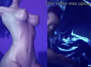 Elaisha the slut gets her hardcore anal dreams with cum true.