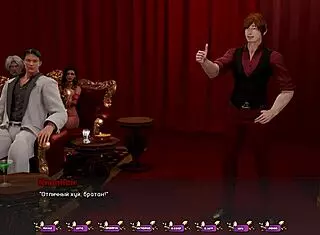 Complete gameplay unfolds in Pale Carnations part 10 with blowjob and deepthroat scenes.