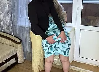 Stepmom, why are you thanking your stepson with those big tits blowjob and tight anal pounding?