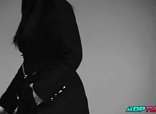 Experience this wild fist fucking lesbian session with double penetration using dildos on sexy Latina beauties