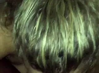 Ever wonder how a blonde bbw handles giving sloppy head to a big black cock?