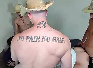 I crave the wetness as these country girls suck cock and beg for double anal penetration.