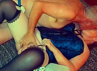 Granny Nurse Explores Intense Finger Fucking in Hospital Escapade