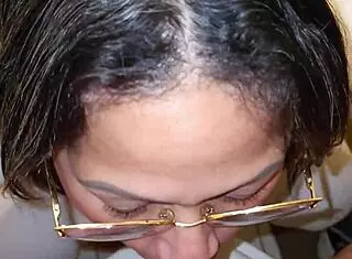 Friends mom catches me masturbating with her thong and gives blowjob until cum