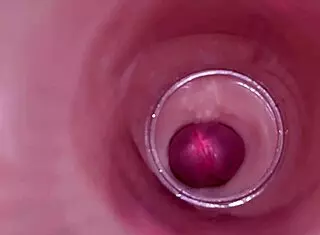 Watch cute teen babe take monster cock deep for swollen pussy creampie!