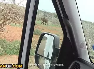 Hey, watch this naughty Kenyan girlfriend get her brattiness fucked out by her hung boyfriend in rough interracial action 😈🔥