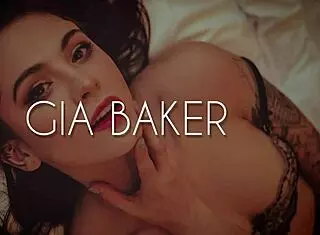 I enjoy gia baker as cute colombian girl sucking dick then flashing petite tattooed body with dildo tease