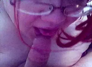 bbw gives amazing blowjob for 7 minutes of heaven 😍👄