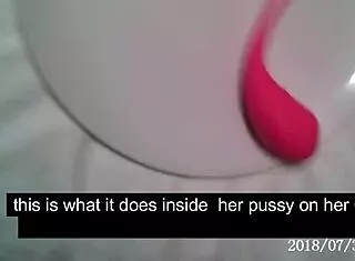 My Real Stepmom Hidden Cam Captures Orgasm With Lush Ohmibod And Big Tits Exposed