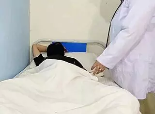 hey, this muslim bbw doctor gets anal boned by her desi indian patient in cowgirl style on that hard cock with loud moans