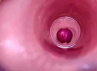 Watch cute teen babe take monster cock deep for swollen pussy creampie!