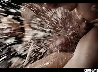 Black Angel Latina Cum Slut Gets Extreme Creampie Cumflation With Blasting Pussy Squirt And Cum On Ass Dripping Everywhere