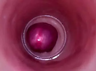 Watch cute teen babe take monster cock deep for swollen pussy creampie!