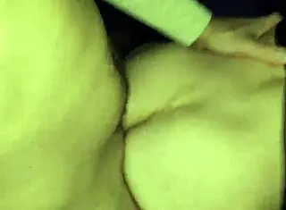 What happens behind the scenes of our homemade milf lingerie filming in stockings?