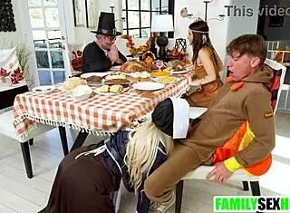 i joined step family for taboo thanksgiving fuck