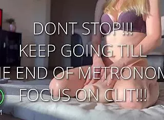 Hey, wanna learn how to reach orgasm with joi for women? Julia guides your masturbation in this lesbian scissoring contest game with real doll instructions.