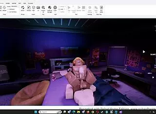 My girlfriend was offline, so I treated her like a bot and fucked her in part 2.