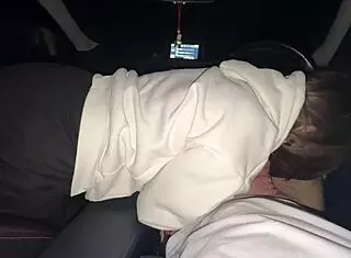 PICKED UP WHORE AND FUCKED HER MOUTH IN CAR