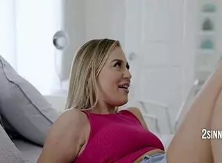 She unexpectedly fell hard for her bestie's charming step dad in passionate moments.